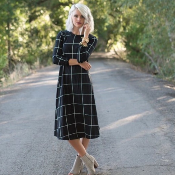 Jacey Lane Dresses & Skirts - Long Sleeved Swing Dress